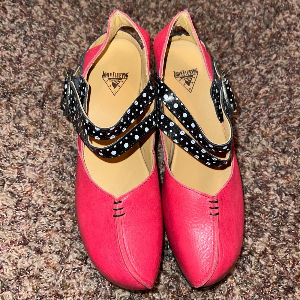 john fluevog PLATFORM MARY JANE HEEL